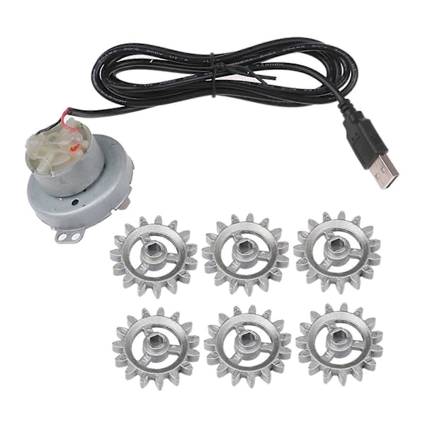 DIY Automatisk Roterende Grillramme Tilbehør Elektrisk Motor Gir Er Tilgjengelig for en Rekke Flate Bakkesett