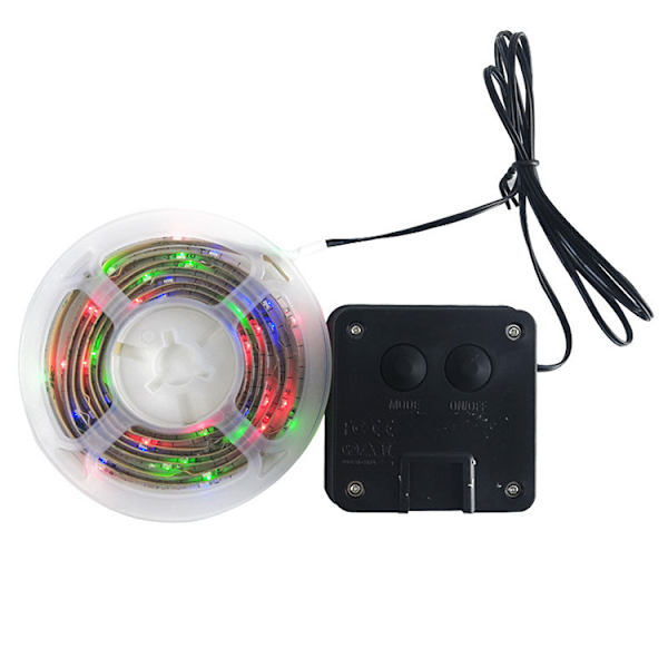 LED-basketballkurvlys basketballkurvlampe med solfargendringssensor basketballkurvlampelengde 1,5 m 45 lys