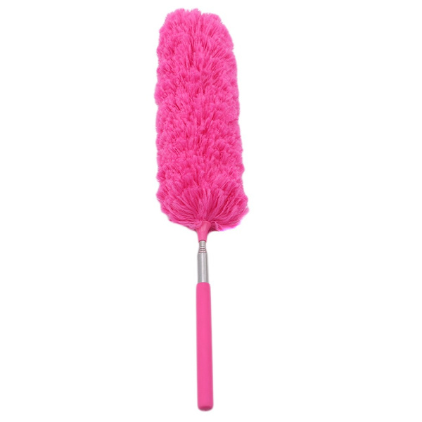 Femdelt sett, ca. 39,5 til 87,5 cm langt (uttrekkbart), Mikrofiberstøvkost, Støvbrett for hjemmet