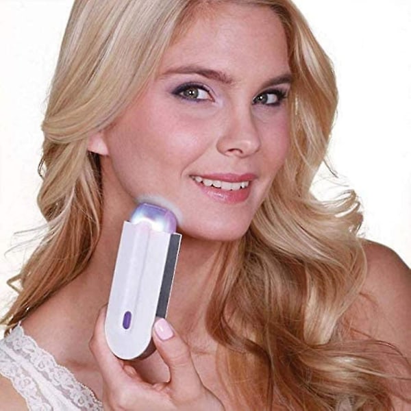 Blålys Sensor Epilator Dame Shaver Induktion Epilator Laser Hårfjerning EU Plug