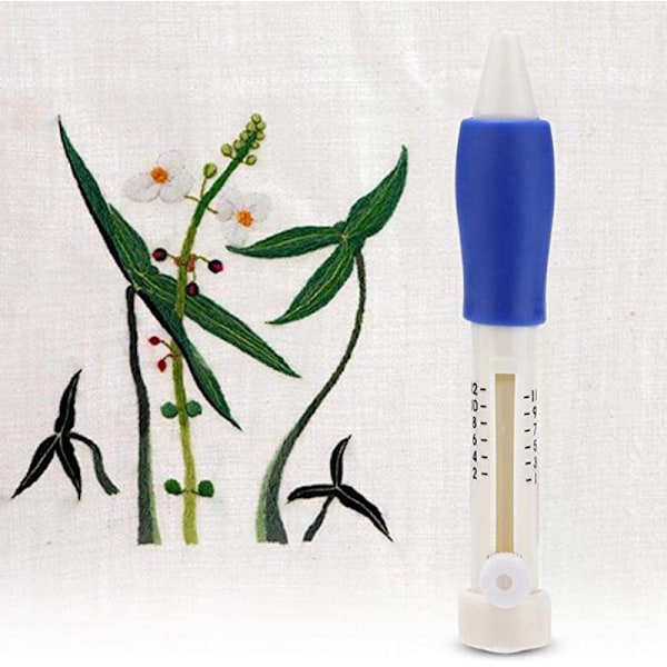 2-pack ryska broderiverktyg stämplade blomnålar hög broderinålar stämplade blomnålar
