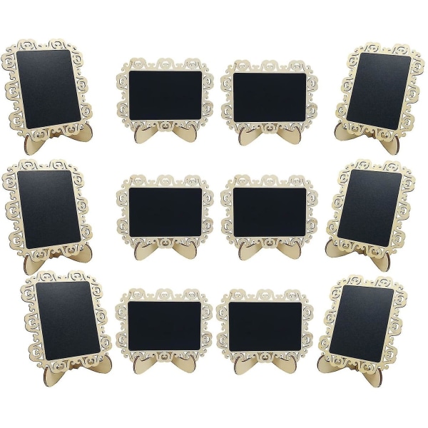 Mini Chalkboard Message Board Easel Small Chalkboard Signs With Stand
