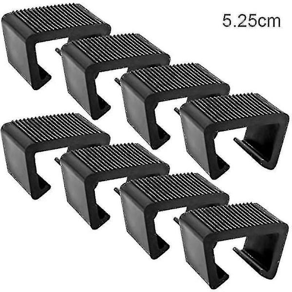 8 kappaletta rottinkikalusteiden kiinnikettä, monikäyttöinen punottu sohvan liitin, kiinnike, kestävä ulkorottinkituolin kiinnike Card Slot 5.25cm