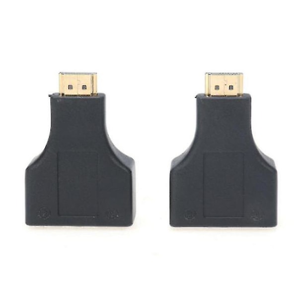 Hdmi over Rj45 Cat5e Cat6 Utp Lan Ethernet Balun Extender Repeater - 1080p3d Hd