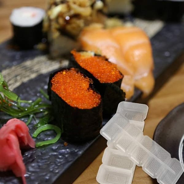Sushi-former 5 stk Acsergery gave risform passer til DIY-verktøy ris Onigiri