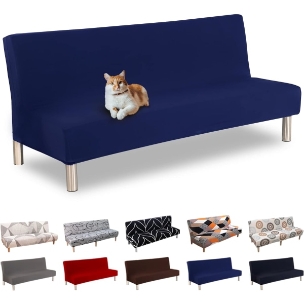 Sofaovertræk uden armlæn 3 sæder universal elastisk Clic C