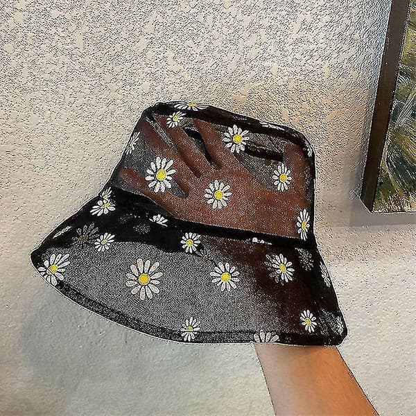 Kukka-aurinkolippalakki, Daisy-kirjailtu