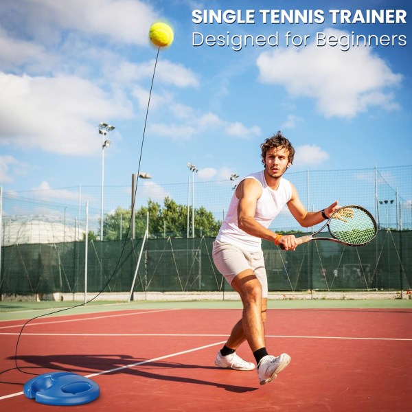 Tennistränare och 1 ryggtavla, bärbar tennisboll