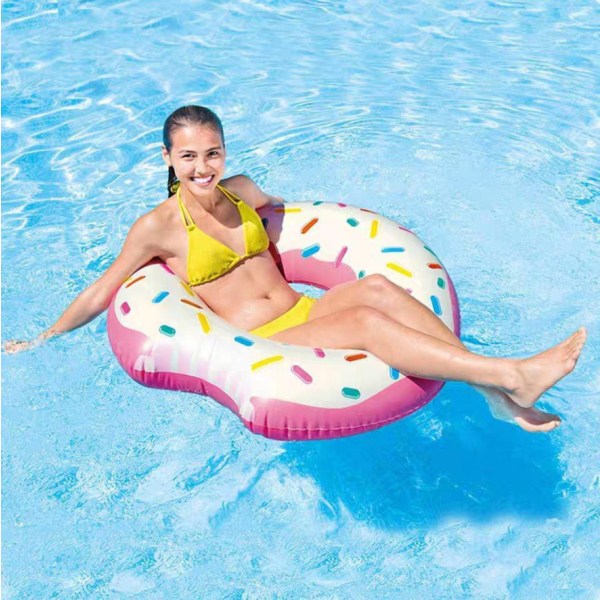 56265NP - 107 cm Donut Tube Buoy Donut Sæde Oppustelig Lænestol