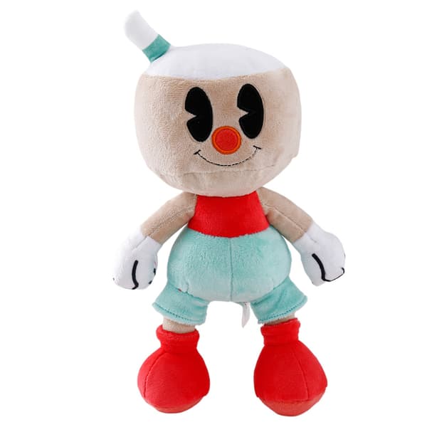 1 kopp Cuphead Holy Grail Devil Boss King Dice plyschdocka leksak liten docka Puphead