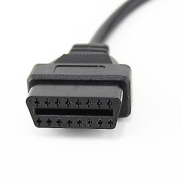 22 Pin Obd I til 16 Pin Obd Ii Konverter Adapter Kabel Til Toyota Diagnostisk Scanner