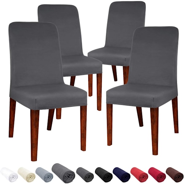 Moderne spisestoltrekk elastisk vaskbart elastisk stol