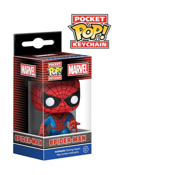 Cartoon Marvel Spider-Man Snögubbe Nyckelring Nyckel Bil Väska Hänge