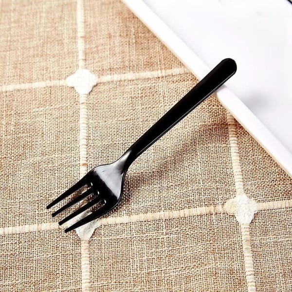 100 stk. sorte plastgafler
