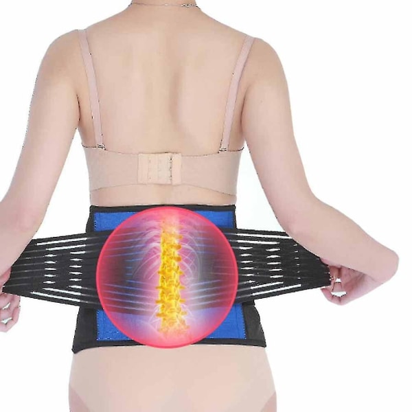 Back Support Belt, Massage Headband To Relieve Back Pain, Ischial Disc Protrusion And Scoliosis, Unisex