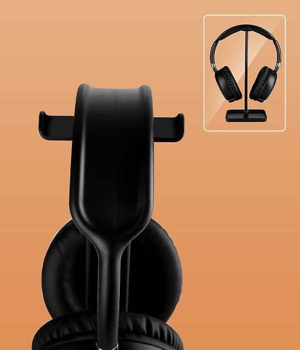 Avtakbar hodetelefonholder Black