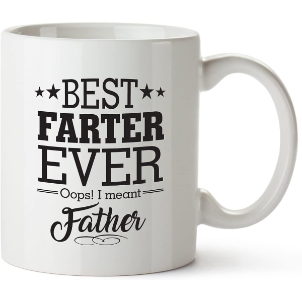 Världsbästa fader Mean Fader Fader Pappa presentmugg för kaffe 1