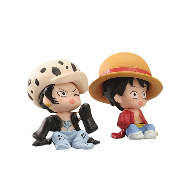 Håndlagde tegneseriefigurer