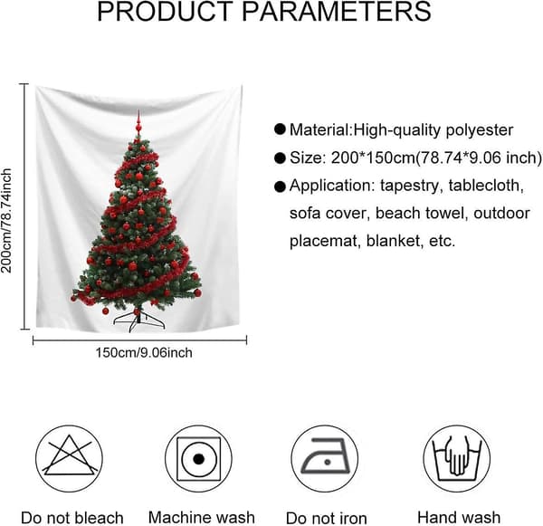 Julgran Julgobeläng Julgobeläng Vägggobeläng Dekoration Present