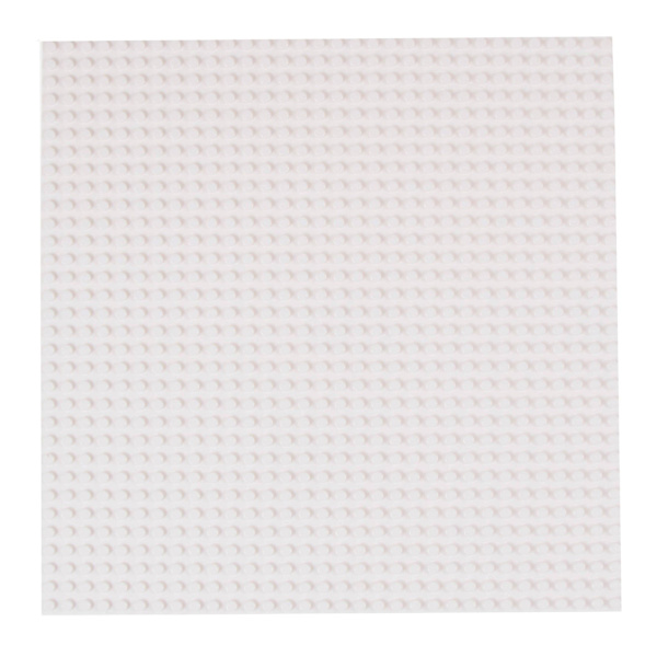 Classic Briks 10x10 tuuman pinottavat peruslevyt 2 pakkausta, 100 % yhteensopiva kaikkien suurimpien tiilimerkkien kanssa White