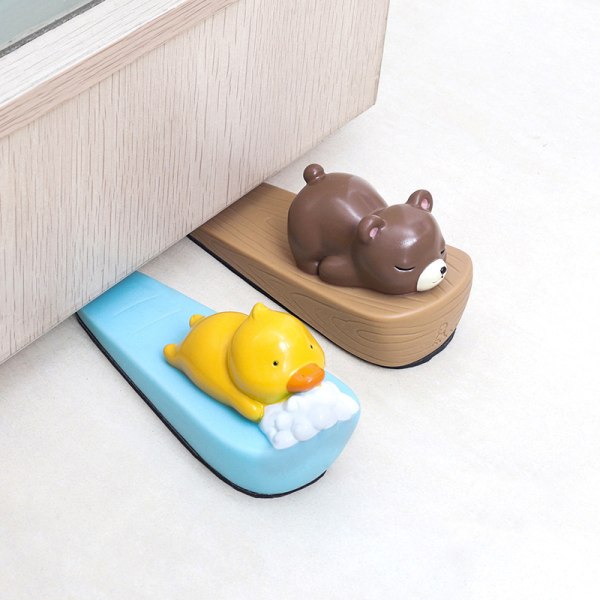 3pcs cute animal door touch creative cartoon door stop upper door anti-collision living room child safety door stop door stop