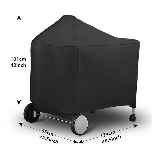 Vattentätt grillskydd för Weber 7152 124x65x101cm
