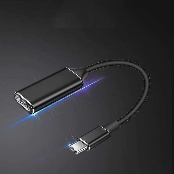 Type-C til Hdmi Hd Tv-adapter Usb 3.1 4k-konverter til pc, bærbar computer, tablet, telefon