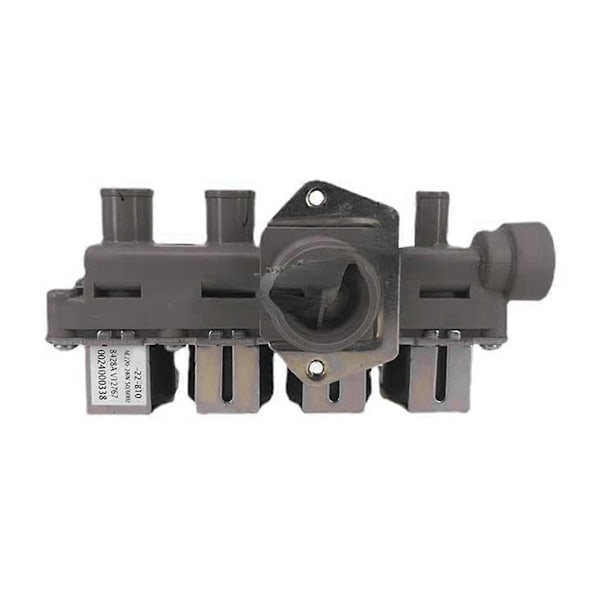 Vaskemaskine med tromle Firevejs Solenoid Vandindløbsventil Fcf-22-B10/12 Vaskemaskine Tilbehør