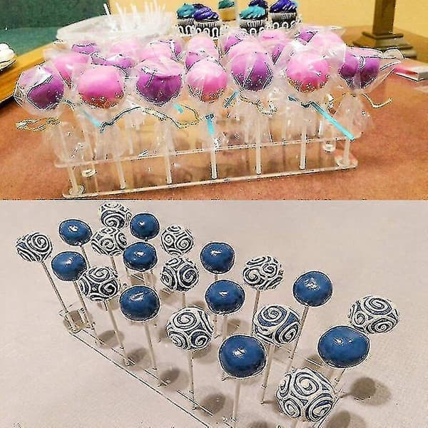 Snack Cake Display Stativ Server Cupcake Lollipop Holder Kage Stativ 21 Huller Cupcake Kage Stativer