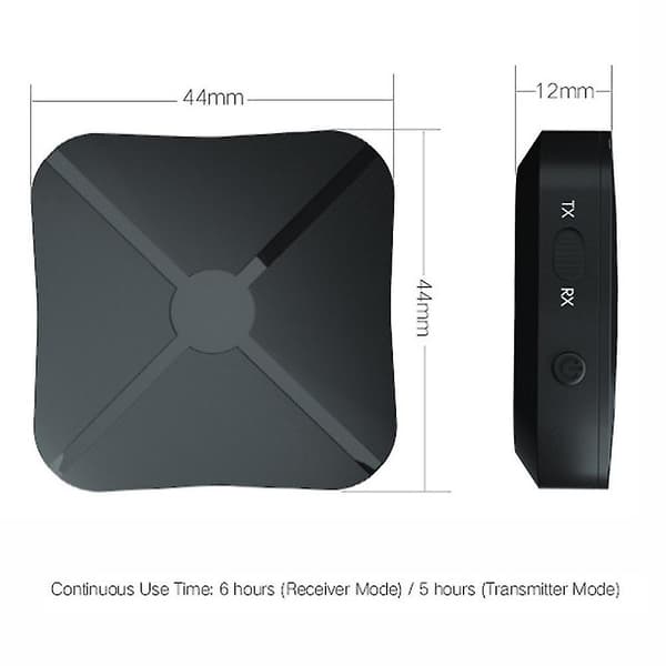 2-in-1 Bluetooth-lähetin-vastaanotin langaton sovitin TV-stereoon ääni