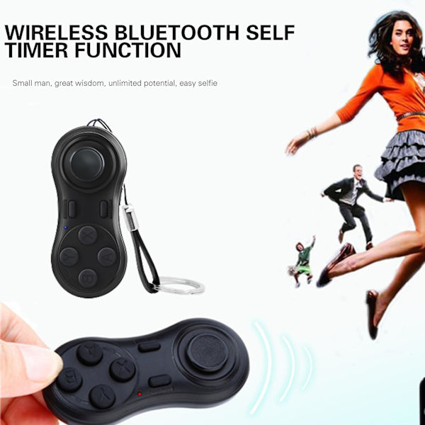 Trådløs mobilspilcontroller Mini Bluetooth-kompatibel fjernudløser