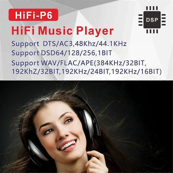 DSD DTS AC3 Digital Player Master Tape Audio Dekoder Koaksial Optisk PC-USB Lydkort Bluetooth BT 5.0