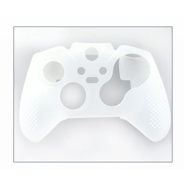 Xbox One Elite Controller Silicone Case Skin Grip Gel Rubber Protective Case, White