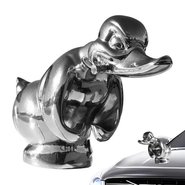 Arg Angry Duck Bil Dekoration Söta Lilla Anka Dock Dashboard Backspegel Huv Biltillbehör Inredning Present