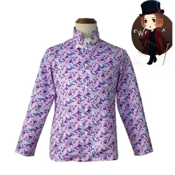 Wonkan cosplay-asu, ilmainen hattu mukana 2XL