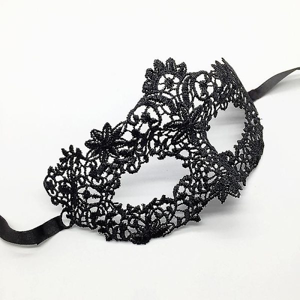 Ny Fashion Sexy Blonde Øjenmaske Maskerade Bal Kjole Kostume Dame Gaver Festmasker