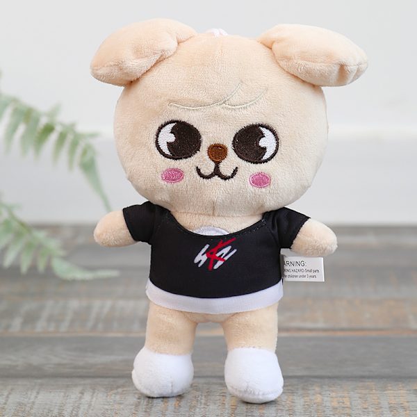 1 st 20cm Stray Kids Skzoo Plyschdocka Leksak Cartoon Anime Docka Felix Chan Hyunjin Fans, Puppym
