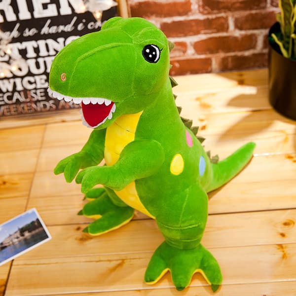 45 cm Tyrannosaurus Rex docka dinosaurie plyschleksak sovande