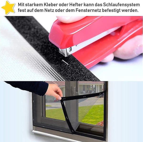 Nylon spänne tejp självhäftande 50m extra stark, dubbelsidig tejp med nylon spänne 20mm bred