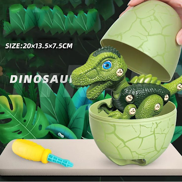 Dinosauræg Tag Dinosaurlegetøj Dinosauræg Diy Legetøjssæt Til Børn 3-7 A