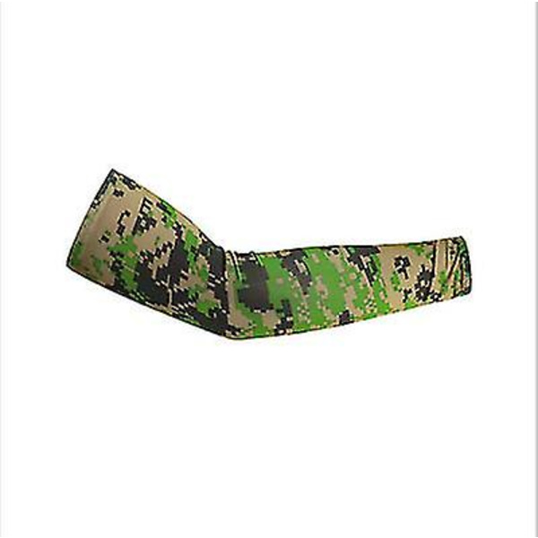 Käsivarren hiha Uv, Silk Arm Cover miehet ja naiset ulkoilulajit green XXL