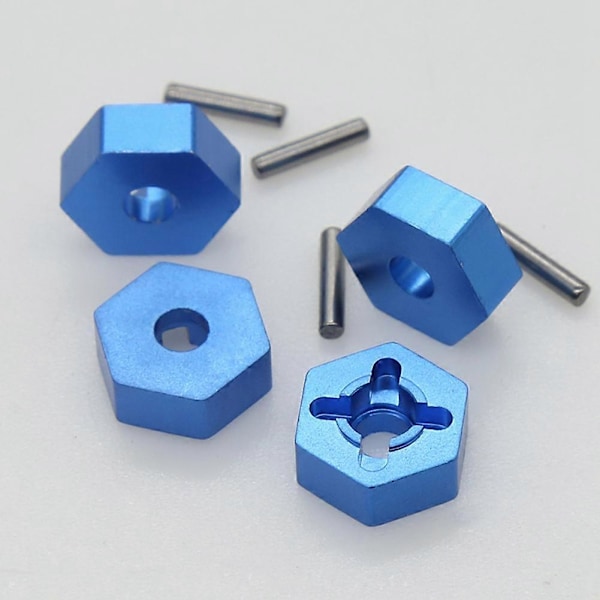 Metall 12mm Kombiner Hjulnav Hex Adapter for 104001 1/10 RC Bil Oppgraderingsdeler Tilbehør, Grønn