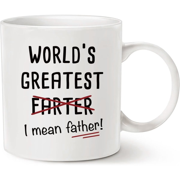 Världens bästa farter mugg är en present till pappa 3