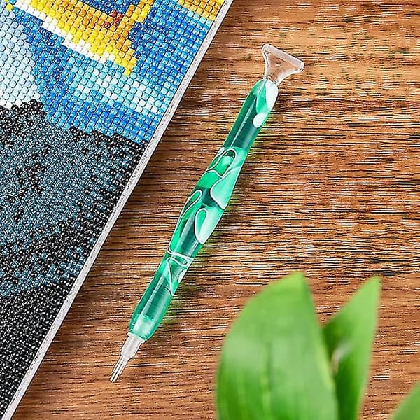 5d Diamantmålning Pen Kit Green