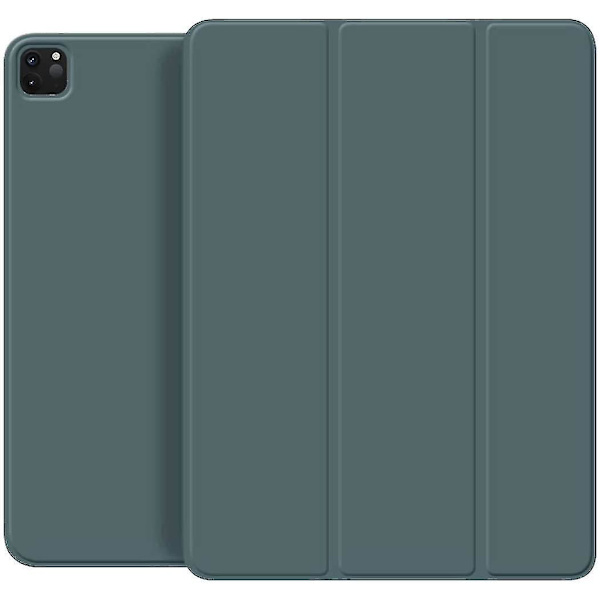 Suojakuori iPad Pro 12.9 tuuman kotelo kynätelineellä DARK GREEN