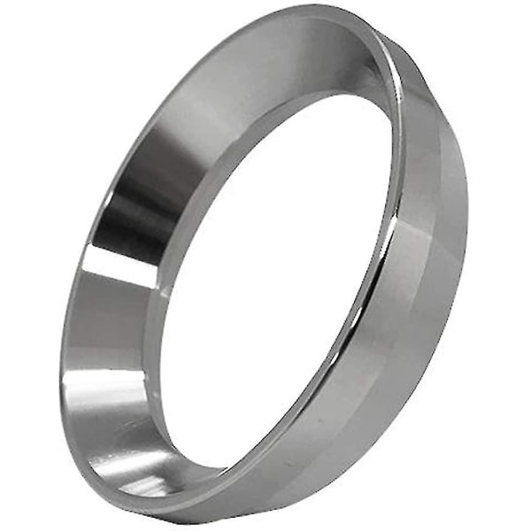 Espresso doseringstrakt, magnetisk doseringsring i rustfritt stål for kaffe 51 mm