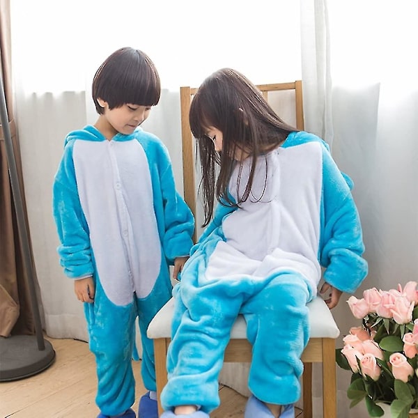 Lasten unisex-yöasut Onesie Cosplay-asu Eläin Yöasu Elephant 125to140cm