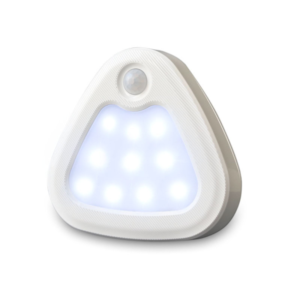 En intelligent sensorlampe for mennesker, batteridrevet nattlampe, skap, nattbordlampe, kreativ sensorlampe