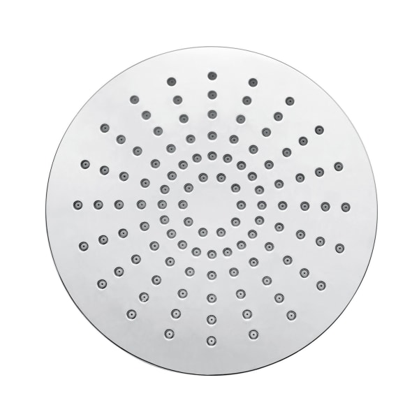 Eight Inch Double Sided Fully Electroplated Round Shower Head Set, OEM Top Spray