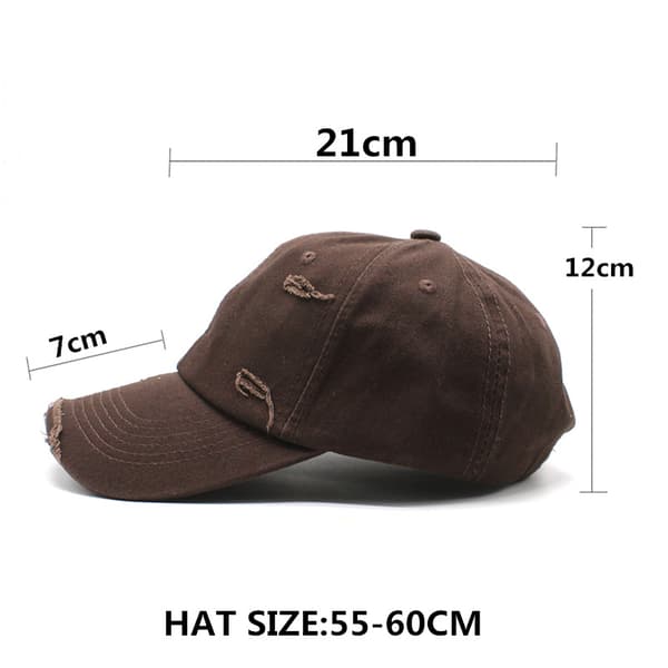 Buet brem visir raglan baseball cap